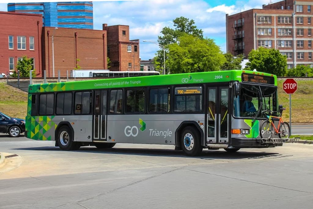 GoTriangle Bus Stop